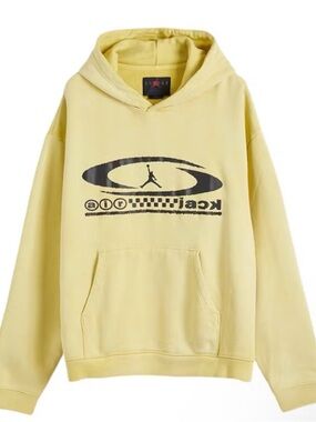 Jordan Travis Scott Jumpman Nike Cactus Jack Hoodie Celery Size L FQ7821-308 NWT